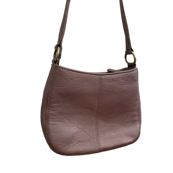 Vintage Sonoma Jean Co. Mini Leather Purse Hand Bag 6 x 7 - Picture 2 of 5